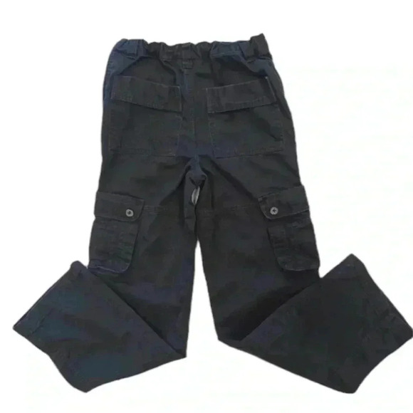 Roots Unisex Black Cargo Pants  Size 12 - Picture 3 of 9